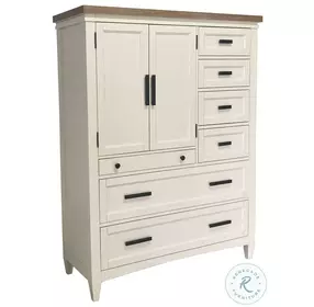 Americana Modern Cotton 7 Drawer Chest