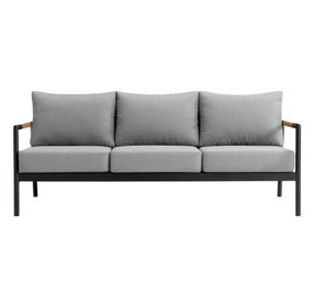 Crown Dark Gray Outdoor 78" Sofa