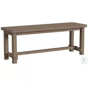 Anacortes Dark Taupe Bench