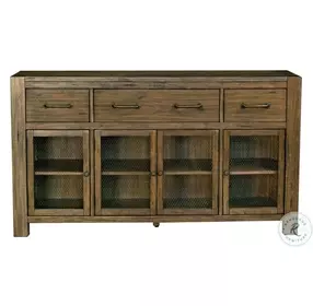 Anacortes Salvaged Mahogany Server
