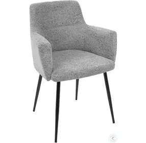Andrew Black And Gray Dining Chair Set of 2