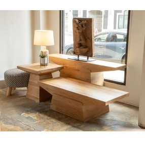 Incus Natural Oak Rectangular Occasional Table Set