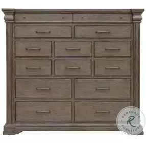 Madison Ridge Natural Bark 14 Drawer Master Chest