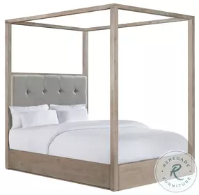 Cadia Upholstered Canopy Bed