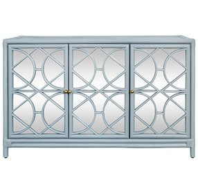 Aria Light Blue 3 Door Buffet