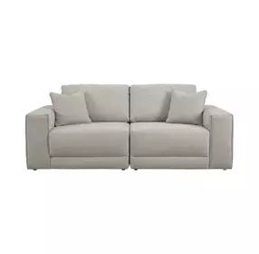 Next-Gen Gaucho Grey Modular 84" Loveseat