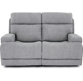 Ashbee Arula Dolphin 66" Zero Gravity Power Reclining Loveseat with Power Headrest and USB Charging