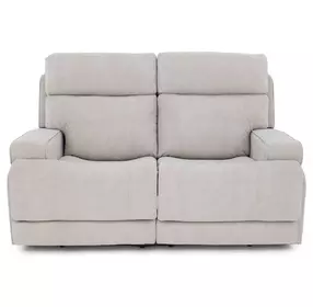 Ashbee Arula Dove 66" Zero Gravity Power Reclining Loveseat with Power Headrest and USB Charging