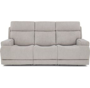Ashbee Arula Dove 90" Zero Gravity Power Reclining Sofa with Power Headrest and USB Charging