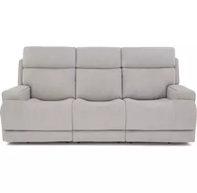 Ashbee Arula Dove 90" Zero Gravity Power Reclining Sofa with Power Headrest and USB Charging