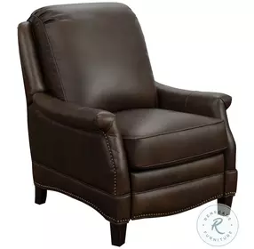 Ashebrooke Ashford Walnut Leather Recliner