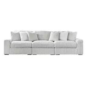 Stupendous Alloy 3 Piece Modular Sectional Sofa