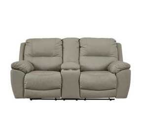 Next-Gen Gaucho Putty 80" Reclining Console Loveseat