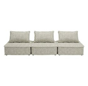Bales Taupe Modular 117" Sofa