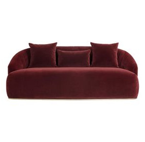 Havenwood Merlot Astrid 78" Sofa