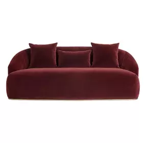 Havenwood Merlot Astrid 78" Sofa