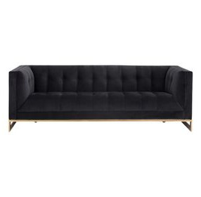 Kionas Abbington Black 87" Sofa