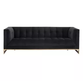Kionas Abbington Black 87" Sofa