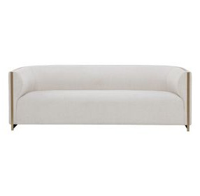 Radwin Rhea Light Barley Performance Fabric 95" Sofa