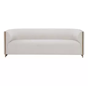 Radwin Rhea Light Barley Performance Fabric 95" Sofa