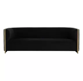 Radwin Abbington Black 95" Sofa