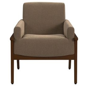 Donna Cocoa Upholstered Chair