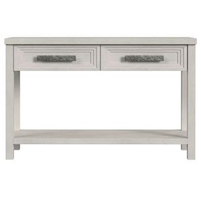 Rhiannon Antique White Rectangular Sofa Table