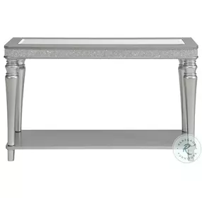 Lavigne Silver Sofa Table