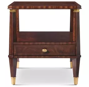 Marlborough Cambridge and Gold Rectangular Griffin Side Table