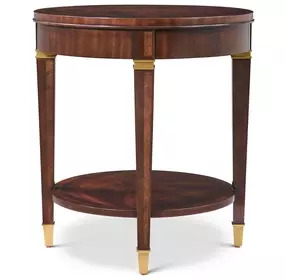Marlborough Cambridge and Gold Round Gillies Side Table