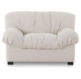 Halston Flecked Oat Upholstered Lounge Chair