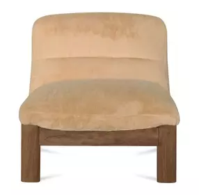 Pierce Beige Upholstered Accent Chair