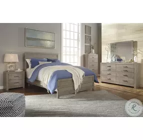 Culverbach Grey Panel Bedroom Set