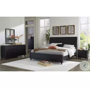 Danziar Black Panel Bedroom Set