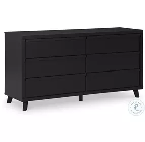 Danziar Black Dresser