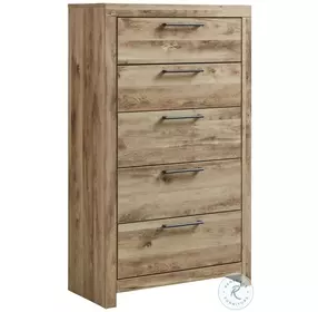 Hyanna Tan Five Drawer Chest