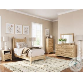 Galletyn Warm Brown Youth Panel Bedroom Set