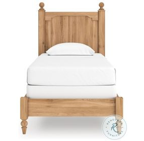 Galletyn Warm Brown Twin Panel Bed