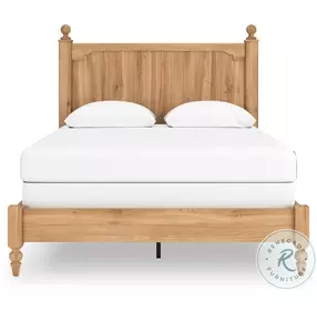Galletyn Warm Brown Queen Panel Bed