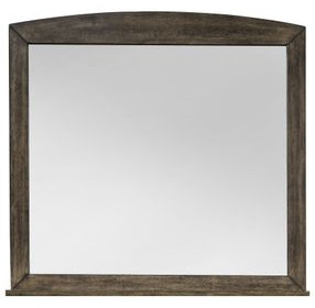 Rex Walnut Rectangular Dresser Mirror