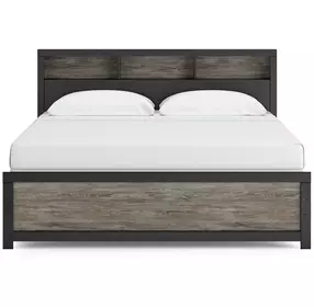 Jonnifer Bookcase Storage Panel Bed