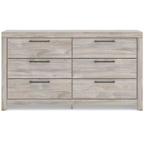 Ryderton Light Gray 6 Drawer Dresser