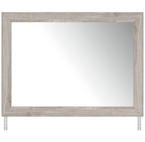 Ryderton Light Gray Rectangular Dresser Mirror