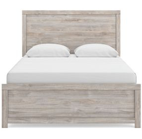 Ryderton Gray Queen Panel Bed