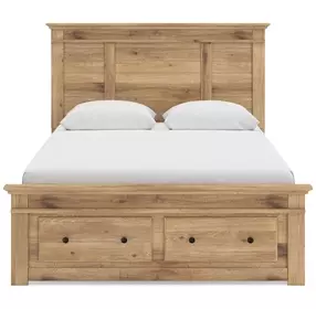 Fenderport Panel Bed with Storage Footboard