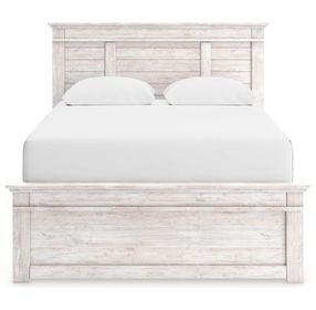 Allihauser Whitewash King Panel Bed