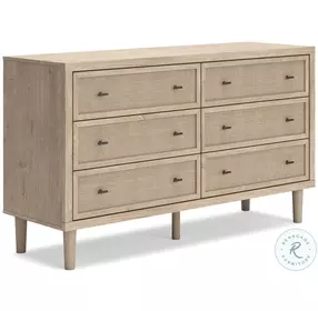 Cielden Tan 6 Drawer Dresser