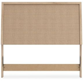 Cielden Brown and Beige Full Panel Headboard