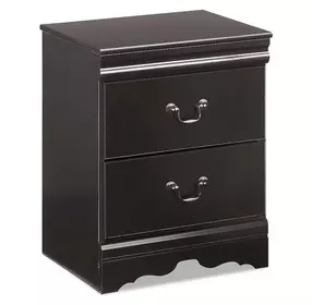 Huey Vineyard Black Nightstand