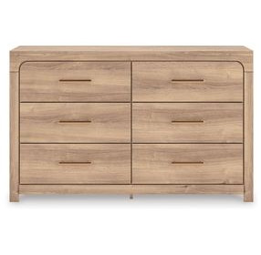 Prandefort Tan 6 Drawer Dresser